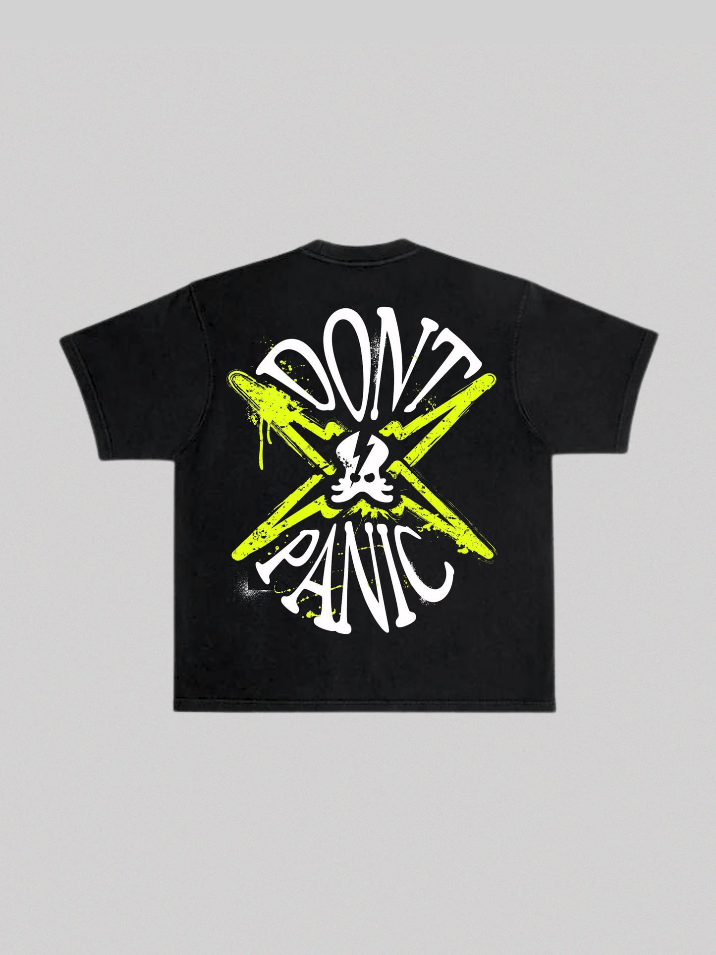 DONT PANIC PUFF HEAVYWEIGHT GARMENT DYE SHIRT