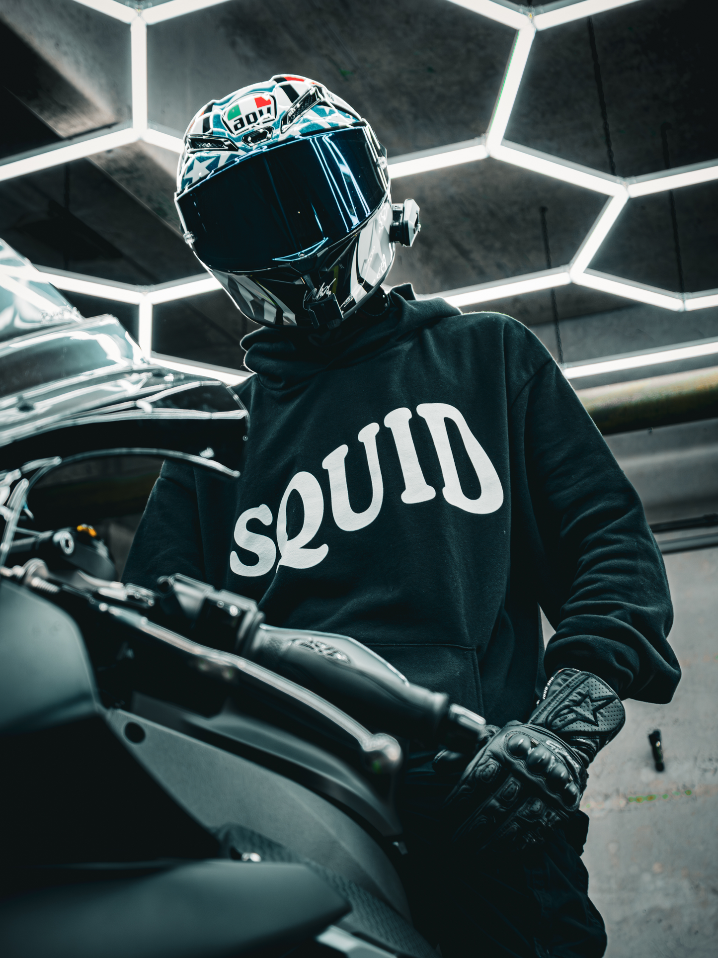 SQUID LOGO HOODIE