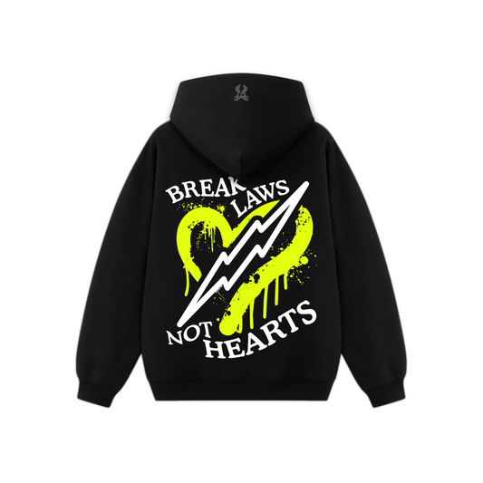 BREAK LAWS NOT HEARTS HOODIE