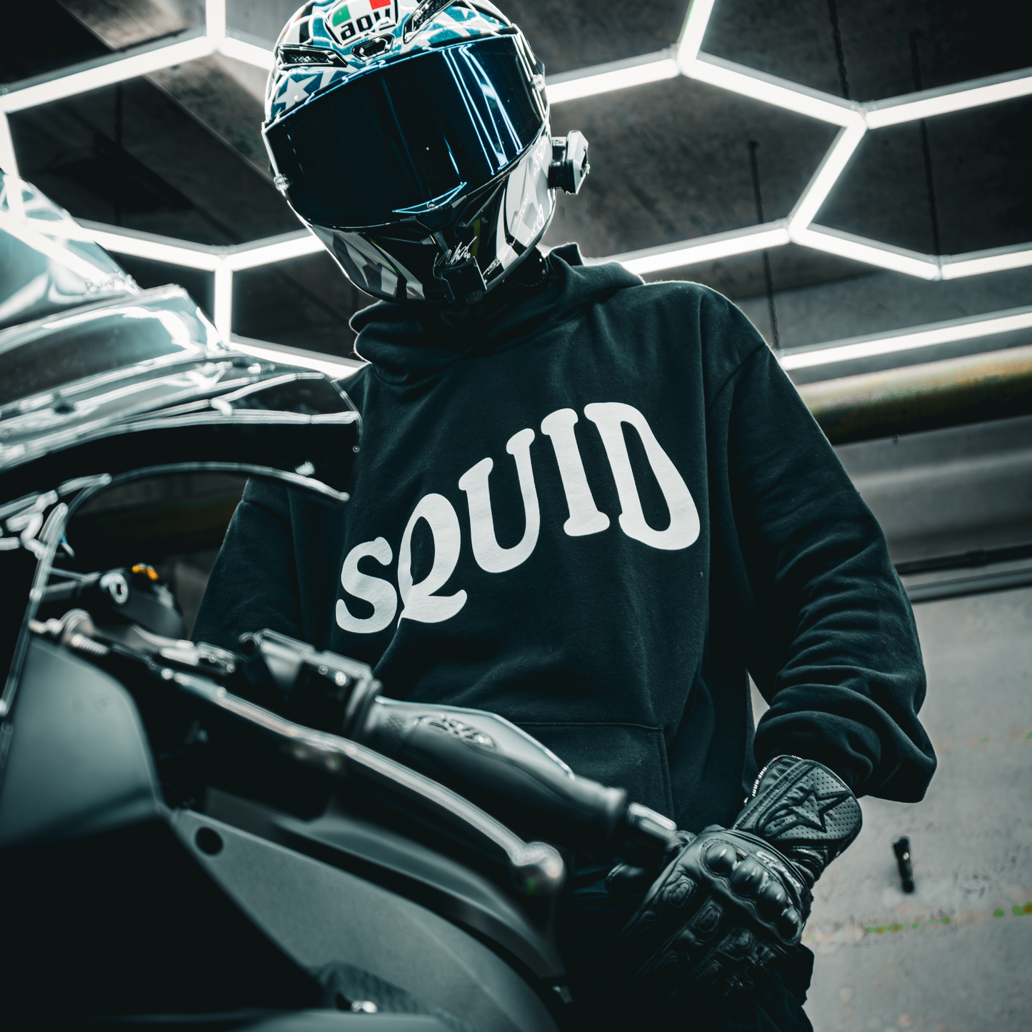 SQUID LOGO HOODIE