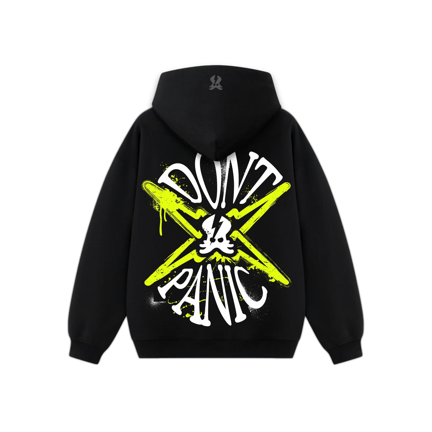 DONT PANIC PUFF HOODIE