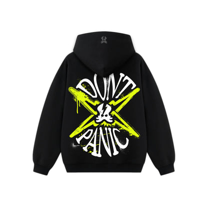 DONT PANIC PUFF HOODIE