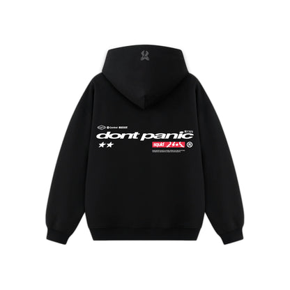 DONT PANIC RACE HOODIE