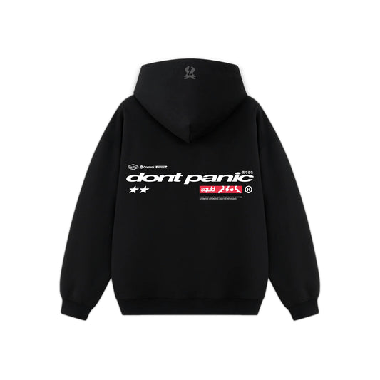 DONT PANIC RACE HOODIE