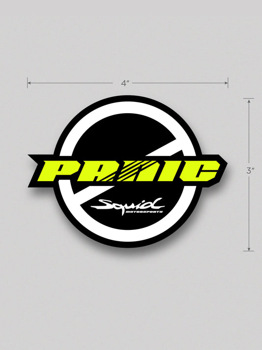 DONT PANIC GRAPHIC STICKER