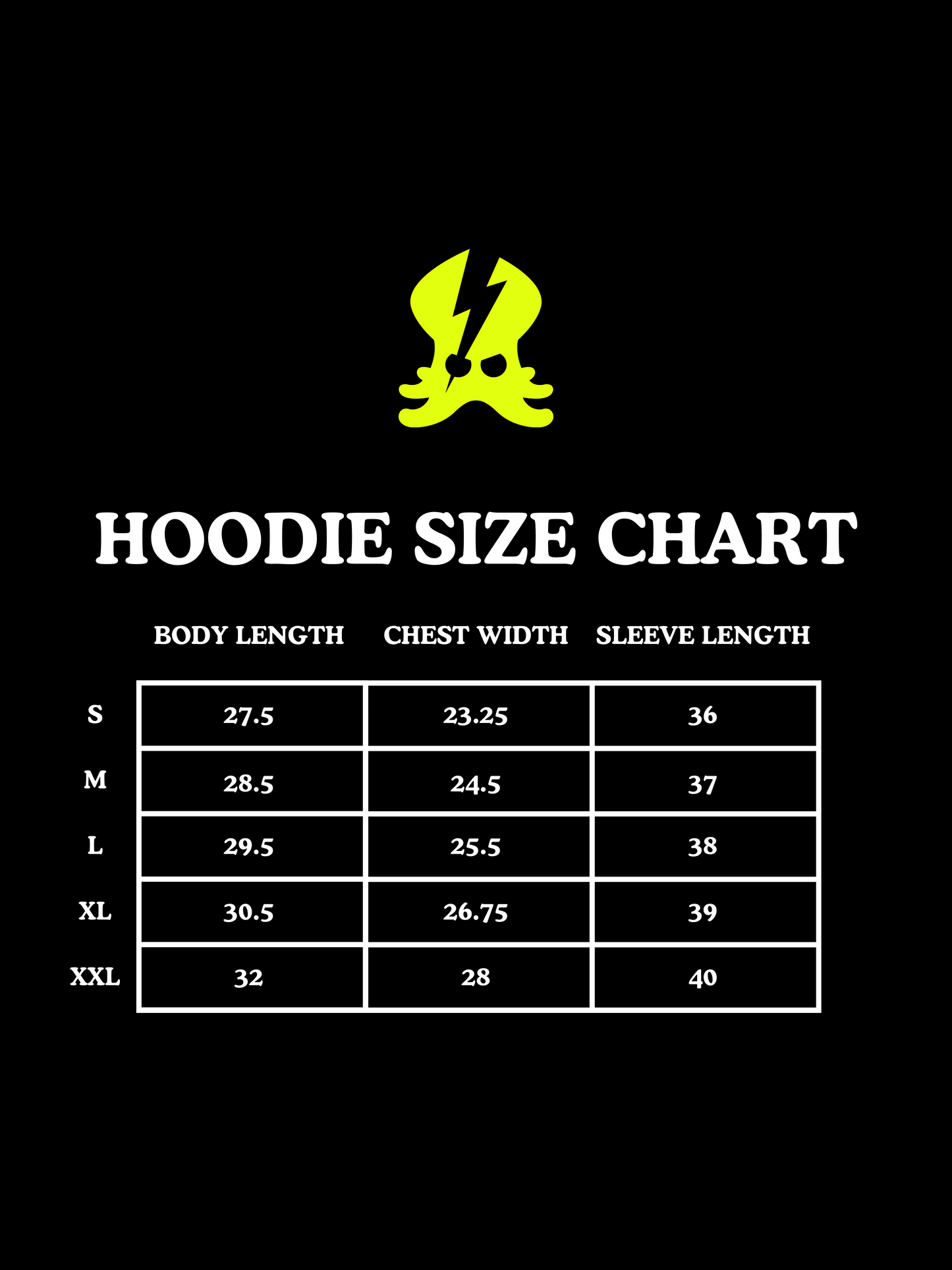 GHOST SQUID HOODIE