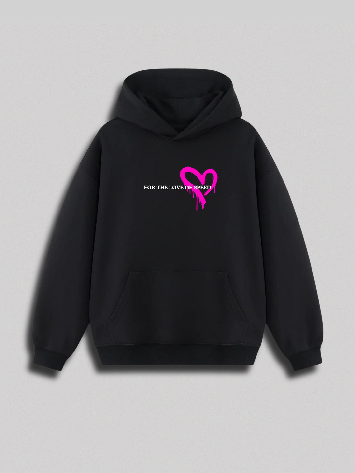 FOR THE LOVE OF SPEED HEAVYWEIGHT HOODIE