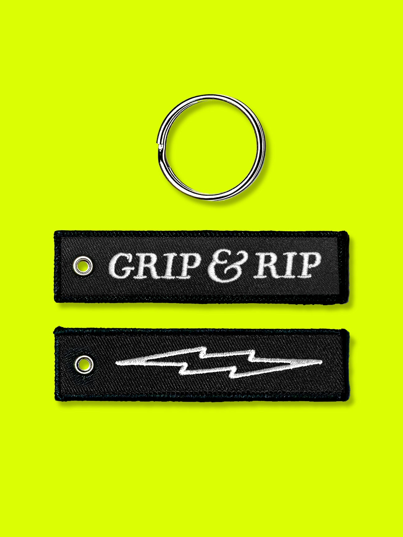 GRIP & RIP KEYTAG