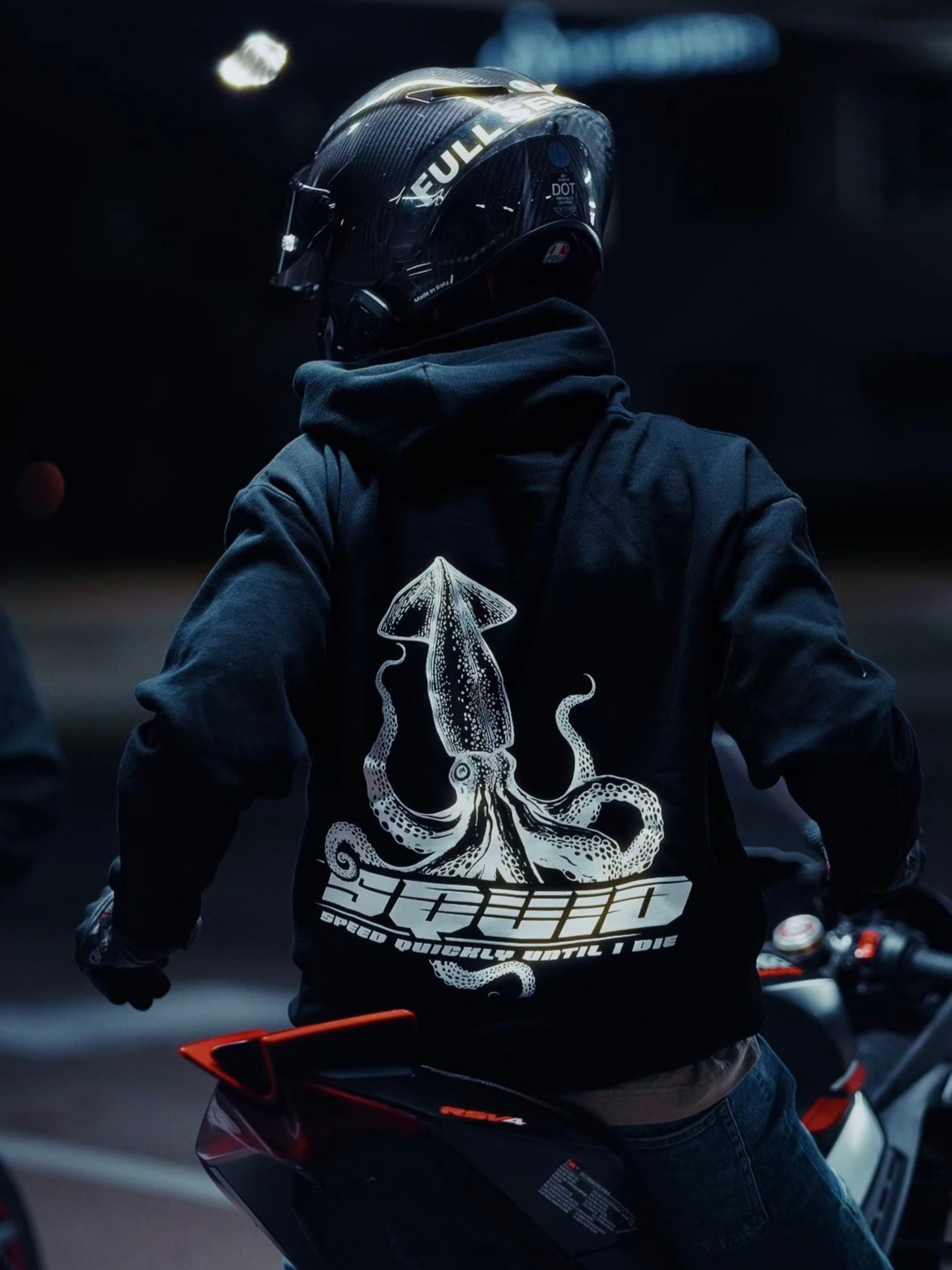 WHITEOUT 'SPEED QUICKLY UNTIL I DIE' PREMIUM HOODIE